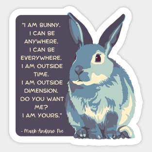 I Am Bunny. Sticker
